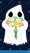 Image result for Ghost Holding Daisy Flowers