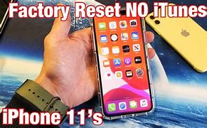 Image result for iTunes Factory Reset iPhone 11