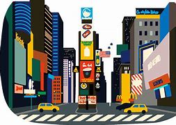 Image result for Times Square Clip Art