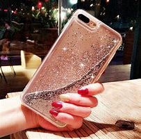 Image result for Gold Liquid Glitter iPhone Case