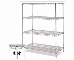 Image result for Wire Closet Shelving System