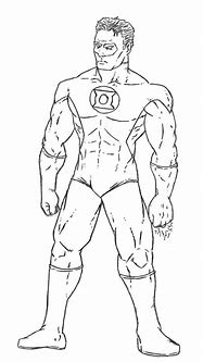 Image result for Free Coloring Pages Green Lantern
