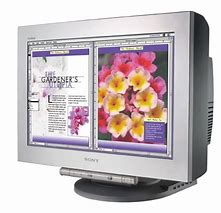 Image result for Large Apple CRT Monitor Sony Trinitron