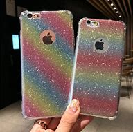 Image result for iPhone Cases Rainbow Glitter