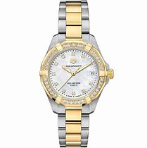 Image result for Tag Heuer Gold Plated Link Watch