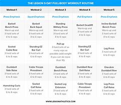 Image result for 3-Day Workout Plan