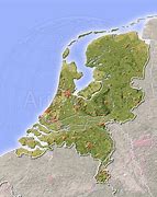 Image result for Netherlands Relief Map