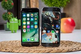 Image result for iPhone 7 vs Samsung J3 Size