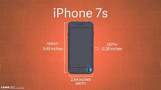 Image result for iPhone 7s Size Inches