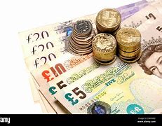Image result for British Pound Coins and Notes
