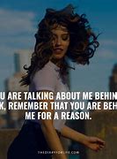 Image result for Don't Talk Behind My Back
