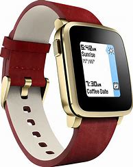 Image result for Pebble Time Steel Gold