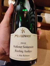 Image result for Meulenhof Wehlener Sonnenuhr Riesling Spatlese