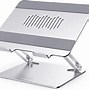 Image result for Adjustable Computer Stand for Desk