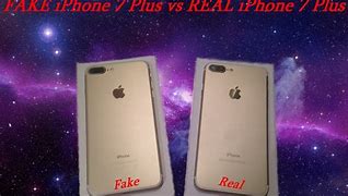 Image result for Real vs Fake iPhone 7 Plus Matte Black