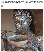 Image result for Glittered Girl Meme