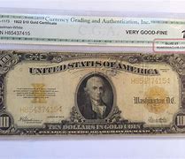 Image result for Gold Certificate Notes
