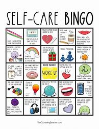 Image result for Self-Care Bingo for Kids