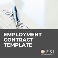 Image result for Fair Work Employment Contract Template
