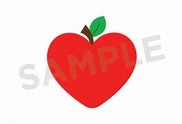 Image result for Apple Heart Clip Art