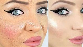 Image result for Ugly Cakey Makeup