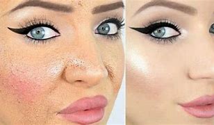 Image result for Cakey White Makeup