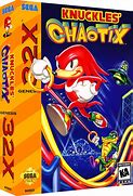 Image result for Knuckles Chaotix Title Screen