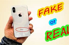 Image result for Real iPhone X Compared to Fake