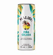 Image result for Malibu Rum Cans