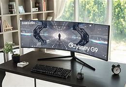 Image result for Samsung Curved Monitor Long