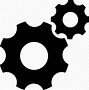 Image result for White Small Gear Icon