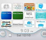 Image result for Wii Menu Screen