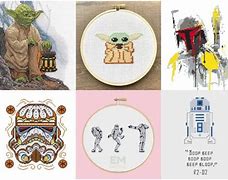 Image result for Star Wars Cross Stitch