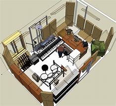 Image result for Home Recording Studio Floor Plans