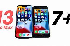 Image result for iPhone 13 vs iPhone 7 Plus