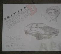 Image result for Initial D AE86 Interior Anime