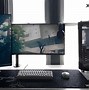 Image result for Clean Gaming Setup L-Desk