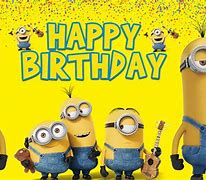 Image result for Happy Birthday Minions Cartoon