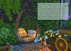 Image result for Hanging Chair Sims 4 CC