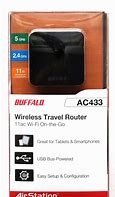 Image result for Buffalo AirStation Ac433 Wireless Travel Router