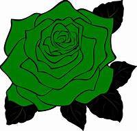 Image result for Green Rose Clip Art