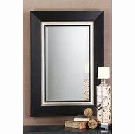 Image result for Black Rectangle Mirror