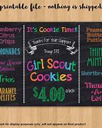 Image result for Girl Scout Cookie Sign Ideas
