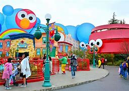 Image result for Universal Studios Japan Sesame Street