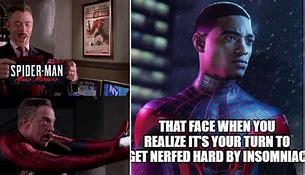 Image result for Spider-Man Black Suit Meme