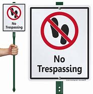 Image result for No Trespassing or Soliciting Signs