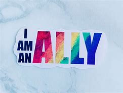 Image result for I AM an Ally Badge