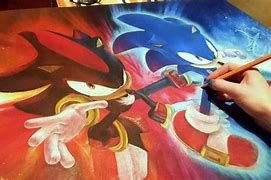 Image result for Sonic V Shadow Picterw Drawing