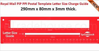 Image result for Postal Box Sizes