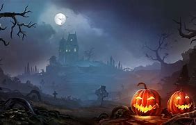 Image result for Scary Cartoon Halloween Pumpkins
